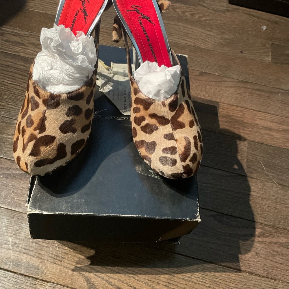 Giuseppe Zanotti Women's Pony Hair Mules